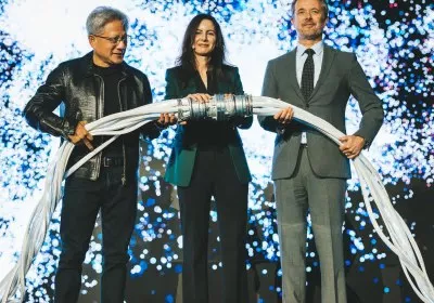 jensen huang king denmark gefion nvidia supercomputer h100 generative ai